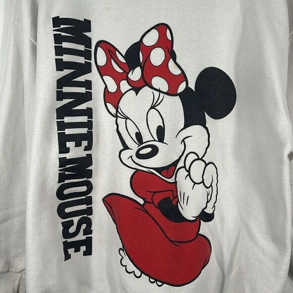 🔥Vintage Disney MINNIE MOUSE Crewneck RARE Collectible Sweatshirt - Sz Large - Picture 2 of 14